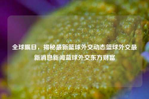 全球瞩目，揭秘最新篮球外交动态篮球外交最新消息新闻蓝球外交东方财富