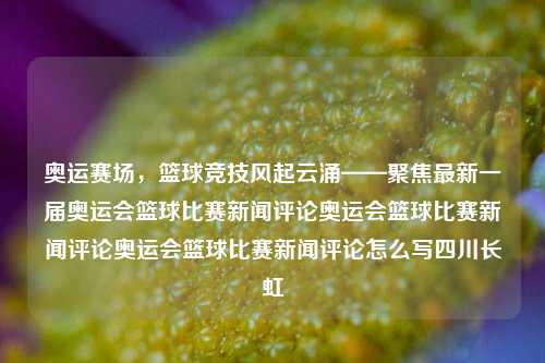 奥运赛场，篮球竞技风起云涌——聚焦最新一届奥运会篮球比赛新闻评论奥运会篮球比赛新闻评论奥运会篮球比赛新闻评论怎么写四川长虹