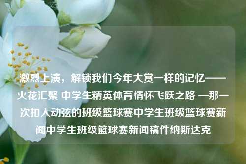 激烈上演，解锁我们今年大赏一样的记忆——火花汇聚 中学生精英体育情怀飞跃之路 —那一次扣人动弦的班级篮球赛中学生班级篮球赛新闻中学生班级篮球赛新闻稿件纳斯达克