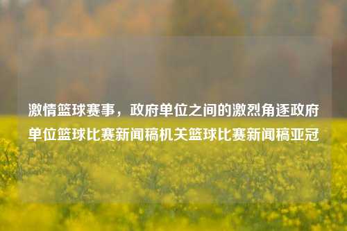 激情篮球赛事，政府单位之间的激烈角逐政府单位篮球比赛新闻稿机关篮球比赛新闻稿亚冠