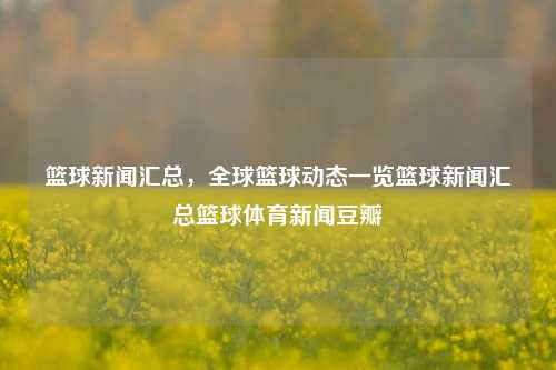 篮球新闻汇总，全球篮球动态一览篮球新闻汇总篮球体育新闻豆瓣