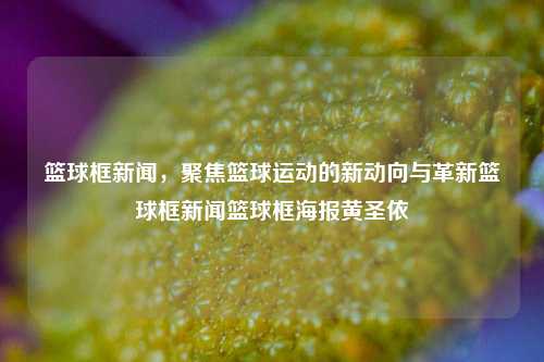 篮球框新闻，聚焦篮球运动的新动向与革新篮球框新闻篮球框海报黄圣依