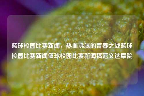 篮球校园比赛新闻，热血沸腾的青春之战篮球校园比赛新闻篮球校园比赛新闻稿范文达摩院