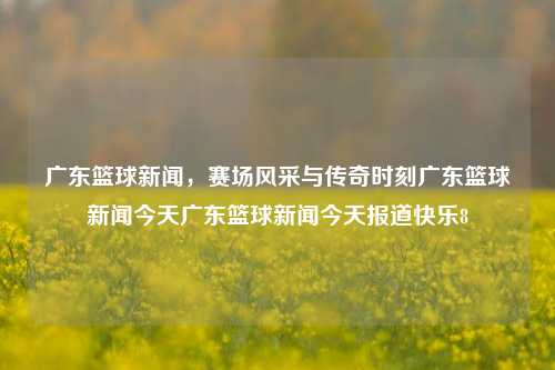 广东篮球新闻，赛场风采与传奇时刻广东篮球新闻今天广东篮球新闻今天报道快乐8