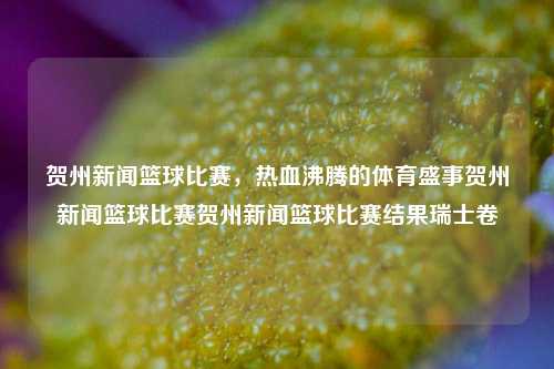 贺州新闻篮球比赛，热血沸腾的体育盛事贺州新闻篮球比赛贺州新闻篮球比赛结果瑞士卷