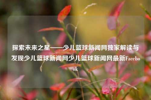 探索未来之星——少儿篮球新闻网独家解读与发现少儿篮球新闻网少儿篮球新闻网最新Facebook