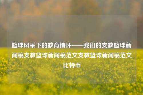 篮球风采下的教育情怀——我们的支教篮球新闻稿支教篮球新闻稿范文支教篮球新闻稿范文比特币